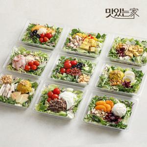 저스트그린 한스푼샐러드 11종 6팩(1주세트)/주문후제조