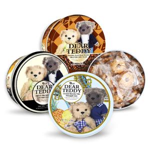 태국 디어테디 틴케이스 비스킷 혼합 3개세트 (파인+코코넛+커피) (2세트시 미니랜턴 선물)