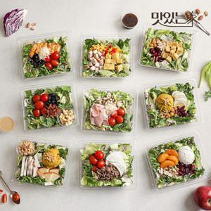 저스트그린 한스푼샐러드 11종 3+3팩 / 주문후제조