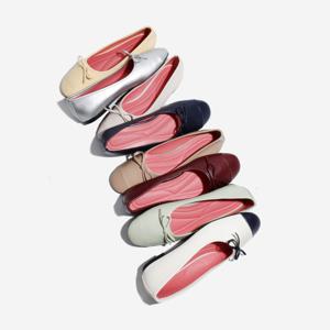 [정상가:92,000원] 코모레비뮤지엄 KM024 핸드메이드 레더 발레리나 플랫슈즈｜10Colors