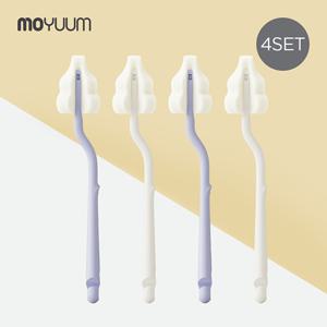 [모윰] 롱커브 스펀지 젖꼭지솔 4P 세트