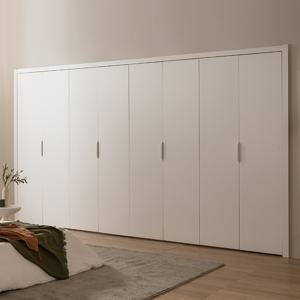 M100G 붙박이장 190~400cm (핸들타입 2종)