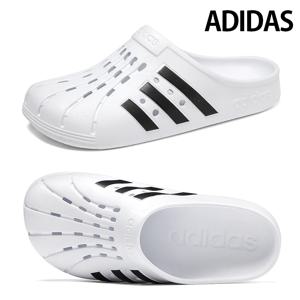 ADIDAS 아딜렛 클로그 슬라이드 화이트 FY8970