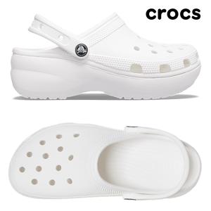 클래식 플랫폼 (4.1cm) 클로그 화이트 206750-100