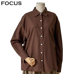 [롯데백화점]도톰코튼 박시 셔츠남방_FW3J7BL0270