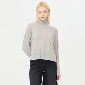 [본사] 울 포에버 저지 하이넥 티셔츠_SATS14441MG