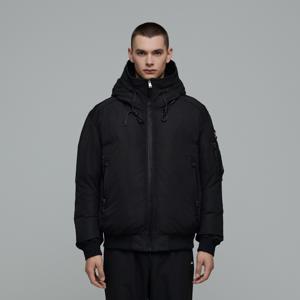 [택가 359,000원]  N244UDW940 아퀼라 블루종 다운 점퍼 CARBON BLACK