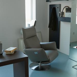 알로소 라임 1인 가죽소파 (전동 리클라이너)