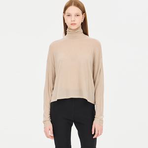 [본사] 울 포에버 저지 하이넥 티셔츠_SATS14441BG