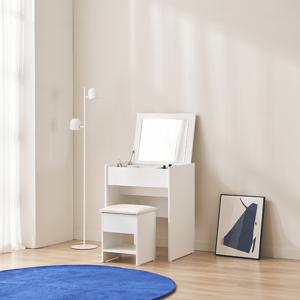 에몬스 몬 600 수납형 화장대 세트 (600수납형화장대+수납스툴)