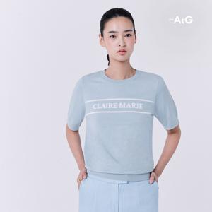 더엣지 25SS 레터링 니트풀오버 4종