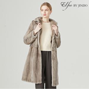 [최초가 2790000원] 진도 Elfee 풀스킨 휘메일 밍크 롱코트 (E8W3EC13_)