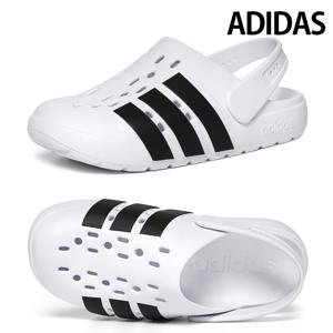 ADIDAS 아딜렛 클로그 샌들 슬리퍼 화이트 JS1130