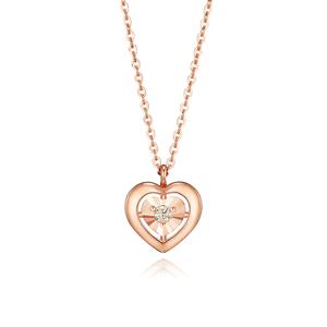 루미에디아프하트 다이아 목걸이_212200126