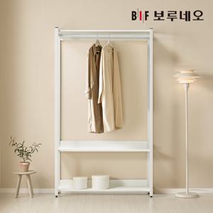 아이든 시스템 행거 철제 드레스룸 1200 1단 행거장