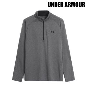 [UNDER ARMOUR] UA 테크 2.0 하프 집업 긴팔 티셔츠 카본헤더 1328495-090