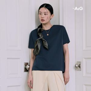 더엣지 25SS 에센셜 실켓 티블라우스 1종