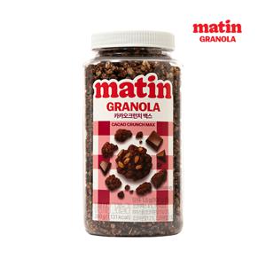 마땡 저당 그래놀라 카카오크런치 맥스 280g*1병