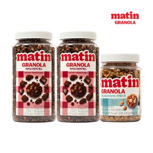 마땡 저당 그래놀라 카카오크런치 맥스 280g*2병 +빈페스타 150g