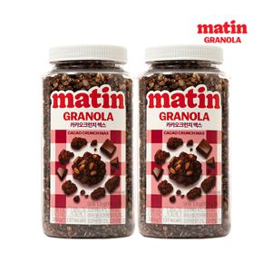 마땡 저당 그래놀라 카카오크런치 맥스 280g*2병
