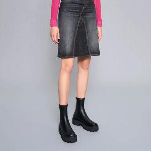 사이드-지퍼 앵클 부츠_3Colors CK1-90580141