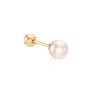 [GB] 3mm 미니멀 진주 14K GOLD 피어싱 LPFP4B03G