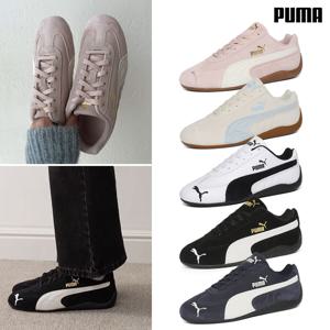 스피드캣 OG 스니커즈 운동화 레더 블랙 핑크 네이비 398846_01 외