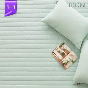 1+1 고밀도 순면 퓨어코튼 고정밴딩 침대패드Q