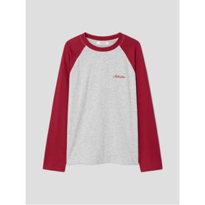 래글런 티셔츠  레드