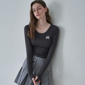 공식몰 [정상가 59,000원] 르니 로고 자수 타이 워머 티셔츠 FM10TS103WL