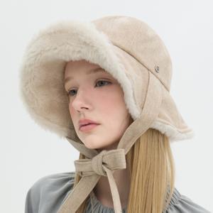 릴리 로즈 햇 - 베이지