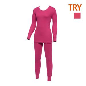 여성 뉴심플 보온 덧댐 장유 상하 세트 #I95