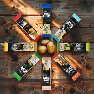 발스낵 그랜드칩 북유럽 롱 감자칩 90g / 3봉