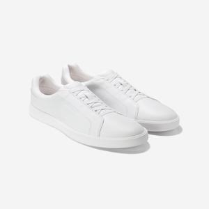 [25SS][GRANDPRØ LUXE SLIP-ON SNEAKERS] 흰색 남성 스니커즈 [Width:W]-CHSO5E010WT