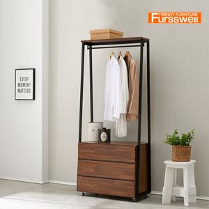 퍼스웰 셔닐 3단800 이동식 서랍장행거SG_083