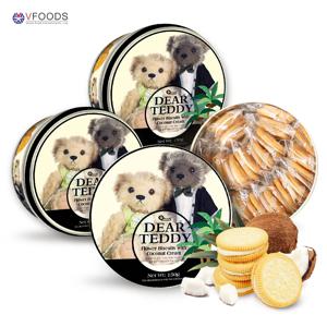 태국 디어테디 비스킷 코코넛크림 3개세트 태국쇼핑템 개별위생포장 (2세트시 미니랜턴 선물)