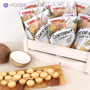 [5+5] 태국쇼핑템 코코넛크림 비스킷75g 10봉세트 개별위생포장 (2세트시 미니랜턴 선물)