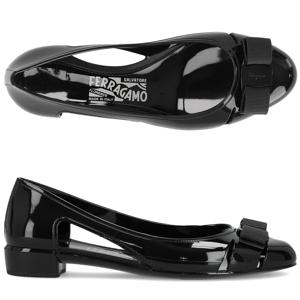 바라 젤리 VARA JELLY NERO 726363 발레리나 펌프스