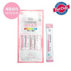 데이스포 강아지 케어츄르 연어 황태 15g x 4개입