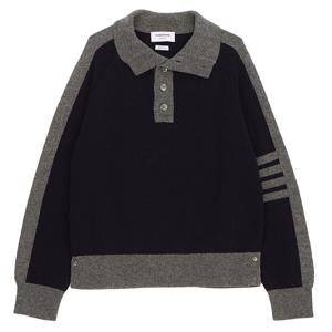 톰브라운 MKA468A Y1026 415 남자 모크넥 울 니트