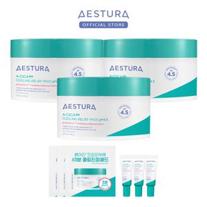 [CJ단독]  에이시카365 쿨링진정패드 pH4.5 110ml 3개