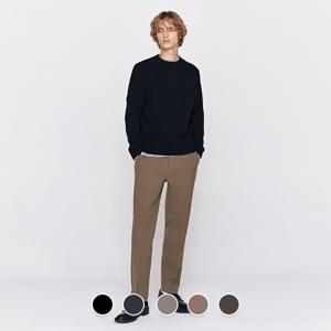 115915 브러시드 테이퍼드 히든밴딩 슬랙스