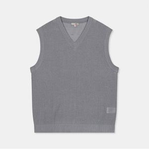 (QR) 오버핏 조직변형 베스트 (SPKVC49C92-T)