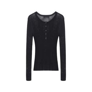 [CJ단독][최초가119,000]웜터치 시스루 헨리넥 니트 3종세트