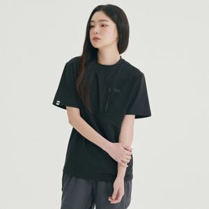 제로그램시원하고 신축성이 좋은  쿨 우븐 믹스 티셔츠남여공용 ZU1SSM2405