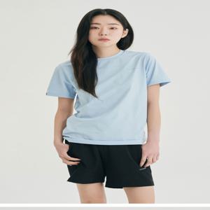 시크하게 쿨냉감 에코메이드 타이포그래픽 티셔츠 남여공용 ZU1SSM2402