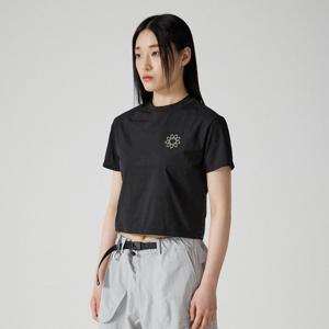 귀엽고 섹시하게 넥스트스킨 RECOVERY 플라워 크롭 반팔 티셔츠 SSM2507