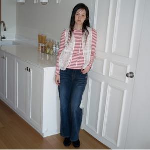 [KiiiKiii착용] 오픈형 레이스 베스트_T256MVT175W