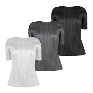 플리츠플리즈 베이직 반팔 탑 3종 PP57JK103