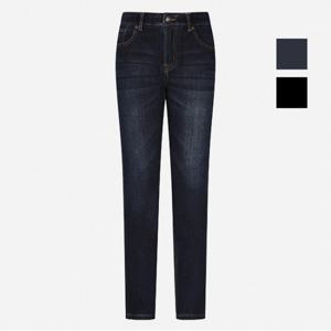 여성 인밴드 기모 스키니 데님팬츠(NQI743)